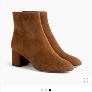 New J.Crew Hadley Suede Boots size 7